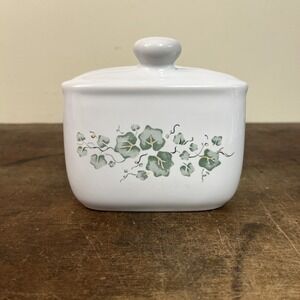 Vintage Corelle Green Ivy Napkin Holder - Jay Imports